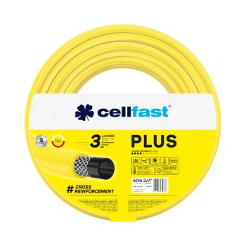 CELLFAST Locsolótömlő 3 rétegű PLUS 3/4" 50 m