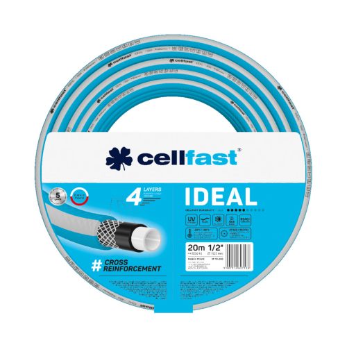 CELLFAST Locsolótömlő 4 rétegű IDEAL 1/2" 20 m