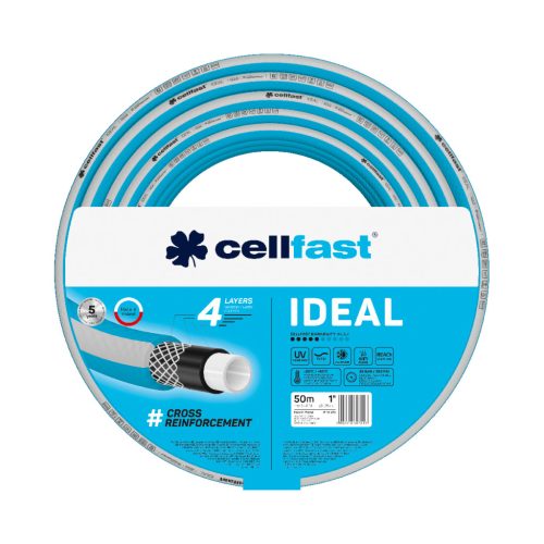 CELLFAST Locsolótömlő 4 rétegű IDEAL 1" 50 m