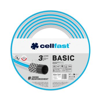 CELLFAST Locsolótömlő 3 rétegű BASIC 3/4" 50 m