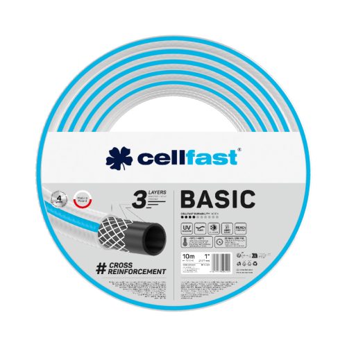 CELLFAST Locsolótömlő 3 rétegű BASIC 1" 10 m