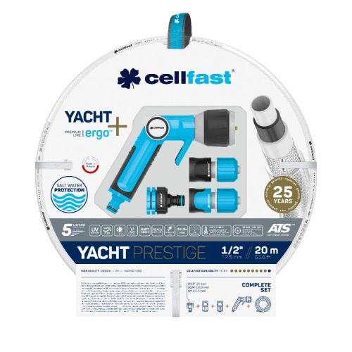 CELLFAST Locsolótömlő YACHT PRESTIGE SET 1/2" 20 m
