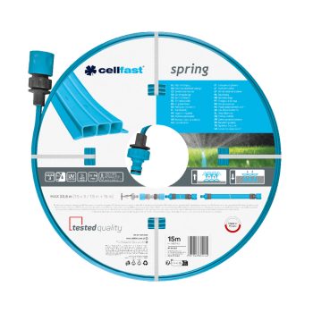 CELLFAST Esőztetőcső Spring 1/2" 15 m 