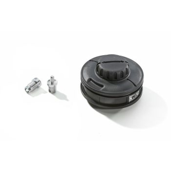   STIGA damilfej, koppintós 130mm M8x1,25 LH és M10x1,25 LH belsőmenet (automata szálbefűzős)