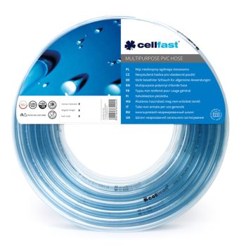   CELLFAST Technikai tömlő PVC, többcélú 8,0 x 1,5 mm 50 m