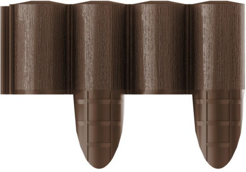 CELLFAST Ágyásszegély fautánzatú barna 4 tagos 2,4 m ECO