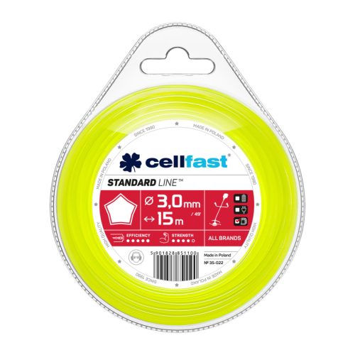CELLFAST Damil csillag STANDARD 3,0 mm x 15 m 