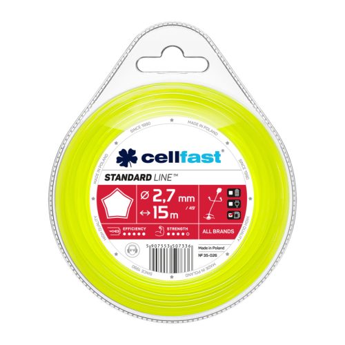 CELLFAST Damil csillag STANDARD 2,7 mm x 15 m 