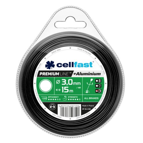 CELLFAST Damil kör PREMIUM 3,0 mm x 15 m 