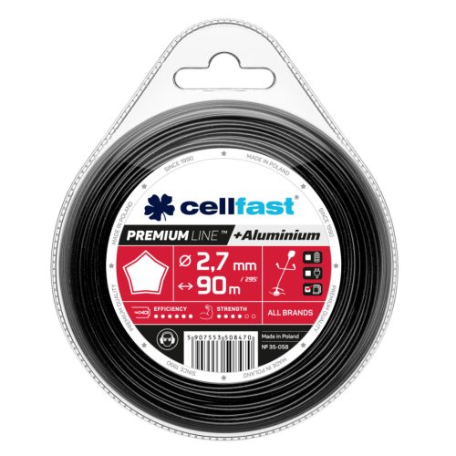 CELLFAST Damil csillag PREMIUM 2,7 mm x 90 m 
