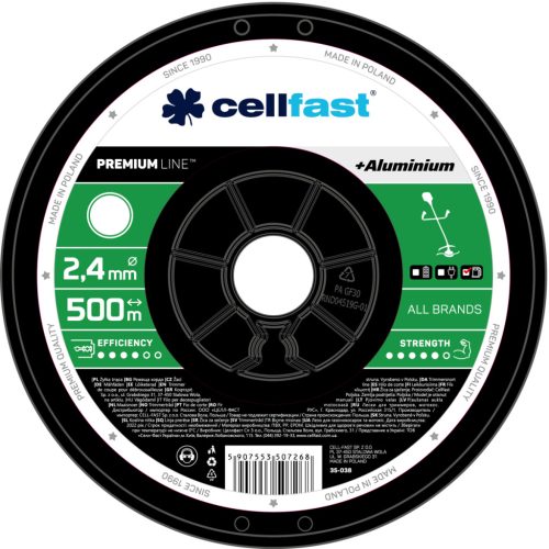 CELLFAST Damil kör PREMIUM 2,4 mm x 500 m 