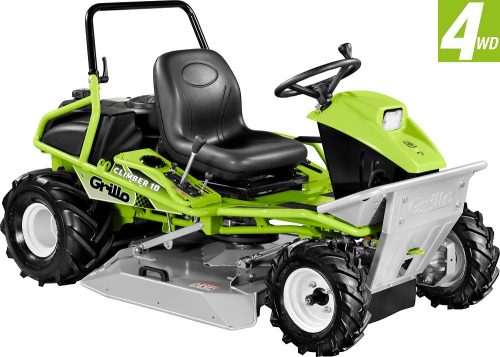 GRILLO fű és bozótvágó traktor CLIMBER 10 AWD 22
